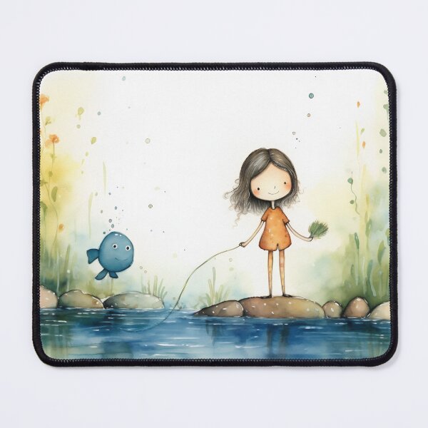 Item preview, Watercolor child designed and sold by Art91design.