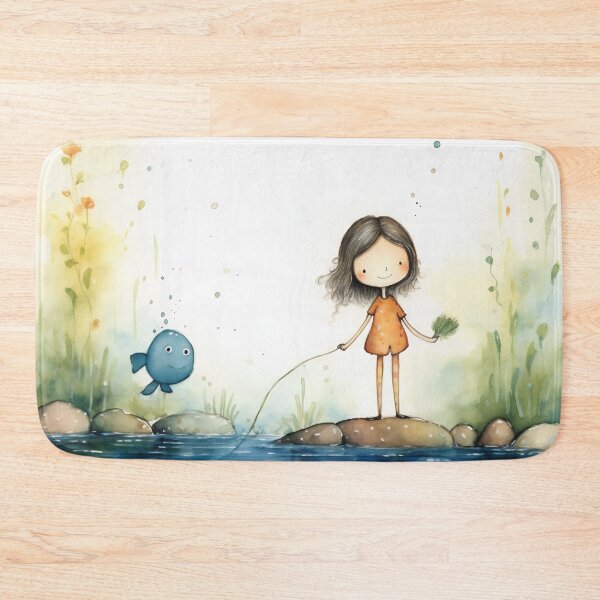 Item preview, Watercolor child designed and sold by Art91design.