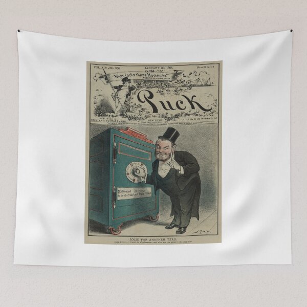 Item preview, Political cartoon puck magazin, Keppler designed and sold by Mirksaz-designs.