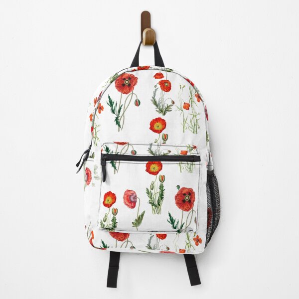 Item preview, Red Watercolor Poppies Florals designed and sold by idovedesign.