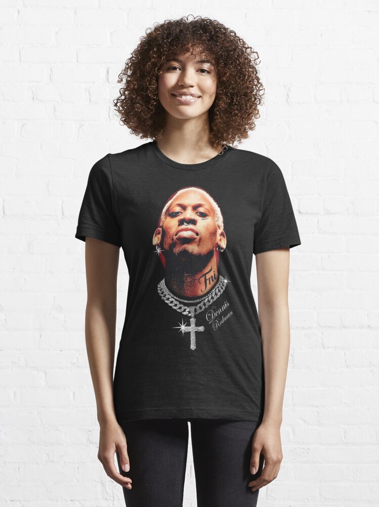 Discover Dennis Rodman Style Face Essential T-Shirt, Dennis Rodman Tee