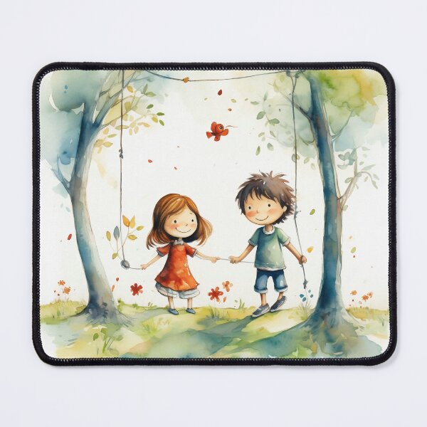 Item preview, Watercolor child designed and sold by Art91design.