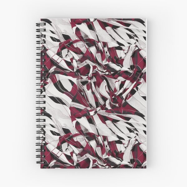 Item preview, Pattern in Preppy Style - Bordeau, White, Black designed and sold by biiid.