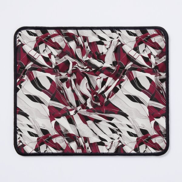 Item preview, Pattern in Preppy Style - Bordeau, White, Black designed and sold by biiid.