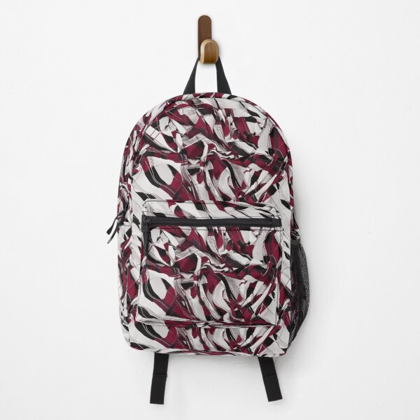 Item preview, Pattern in Preppy Style - Bordeau, White, Black designed and sold by biiid.