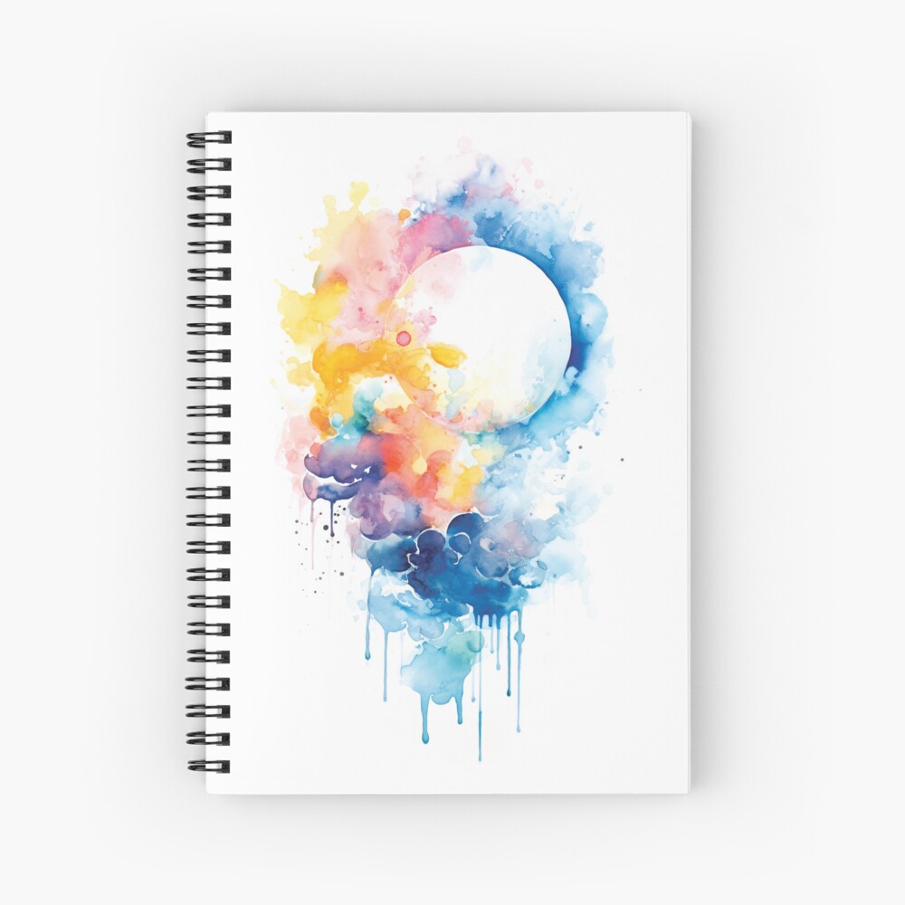 Item preview, Spiral Notebook designed and sold by ColorsByNatasha.