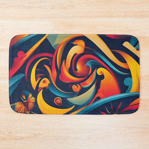Item preview, Colorful Happy Abstract Fine Art t shirt designed and sold by artmanikin.