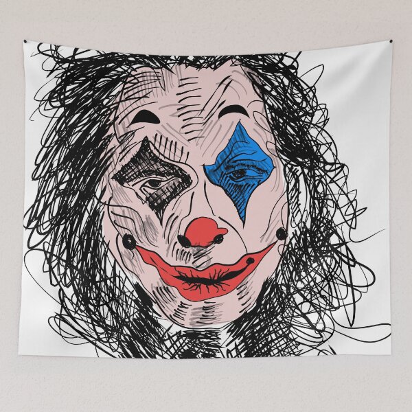 Item preview, Evil Clown clown t-shirt  | Evil Clown  art t-shirt By kartick dutta  designed and sold by KARTICK DUTTA.