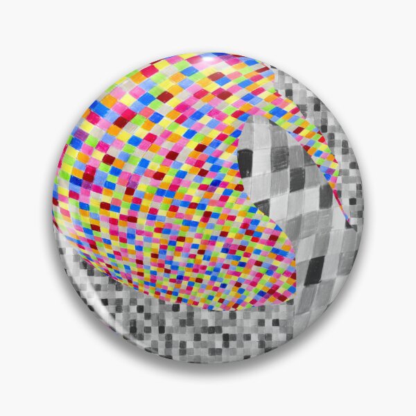Item preview, Abstract grid distorted colored pencils (white background) designed and sold by MentaLee.