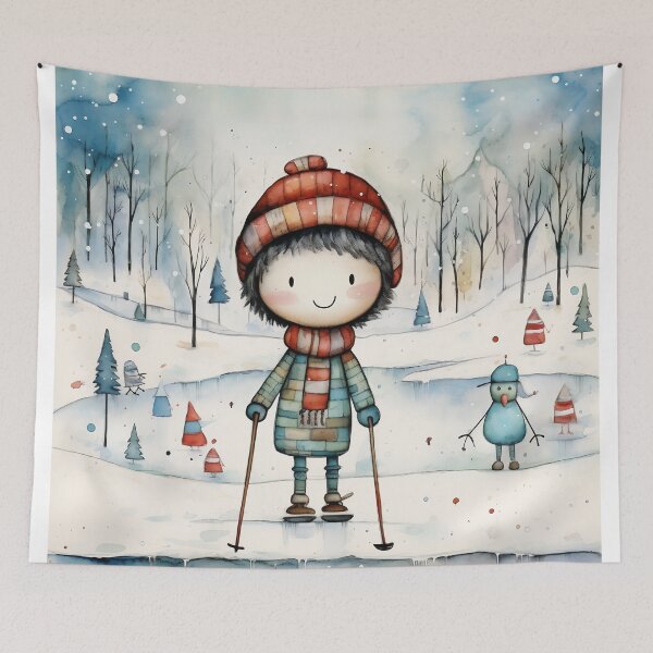 Item preview, Watercolor child designed and sold by Art91design.