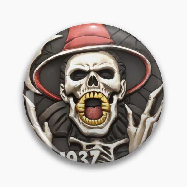 Item preview, Halloween Skeleton Coin Carving Design designed and sold by Xbox4life.