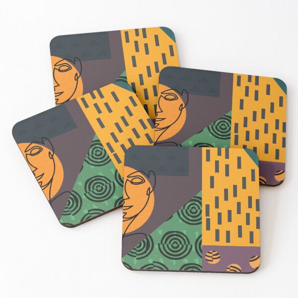 Item preview, Face Illustration in Abstract designed and sold by tomorrowsart.