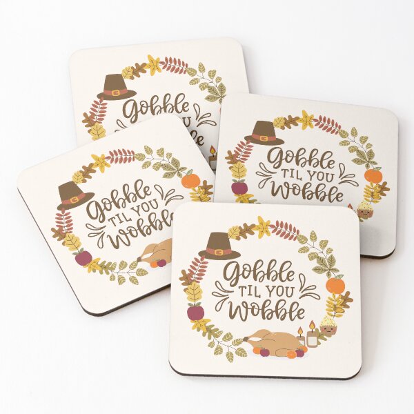 Item preview, Gobble Til You Wobble Happy Thanksgiving designed and sold by usernamenaijan.