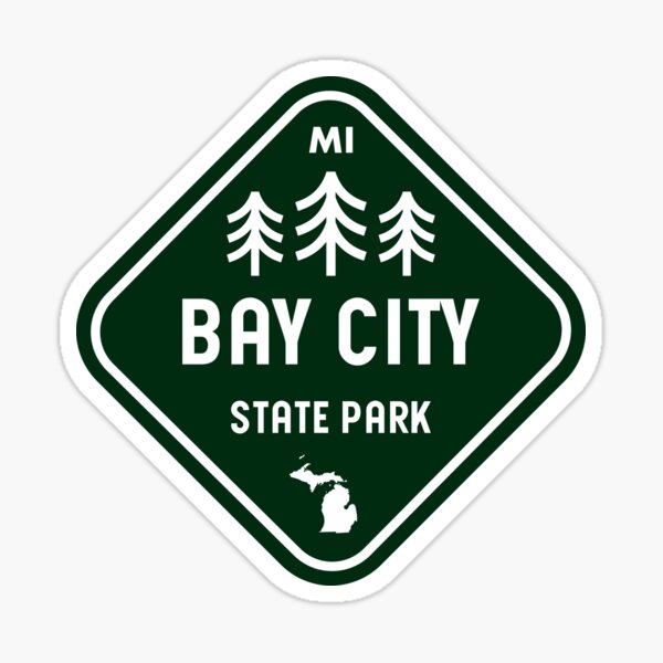 Item preview, Bay City State Park Michigan Rhombus designed and sold by bivenart.