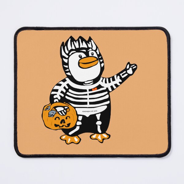 Item preview, Halloween Skeleton Penguin designed and sold by elledeegee.