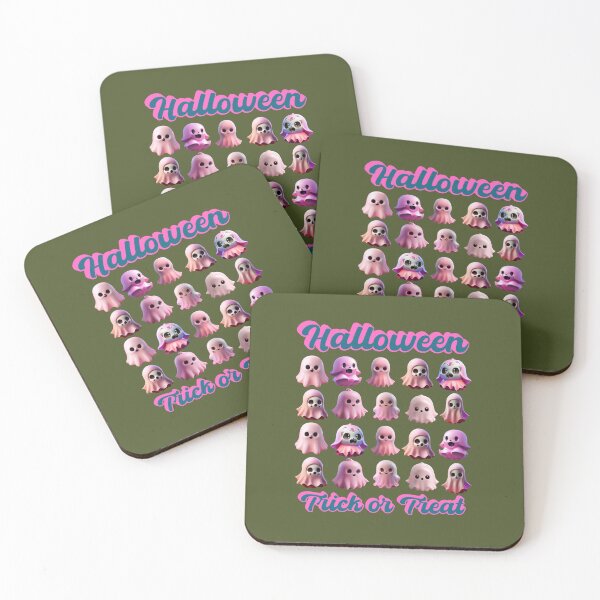 Item preview, Pink ghost, Halloween, Trick or Treat, fun, happy, pink, barbie, designed and sold by IgErSTYLE.