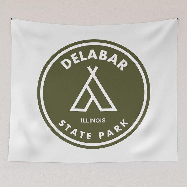 Item preview, Delabar State Park Illinois Tent designed and sold by bivenart.