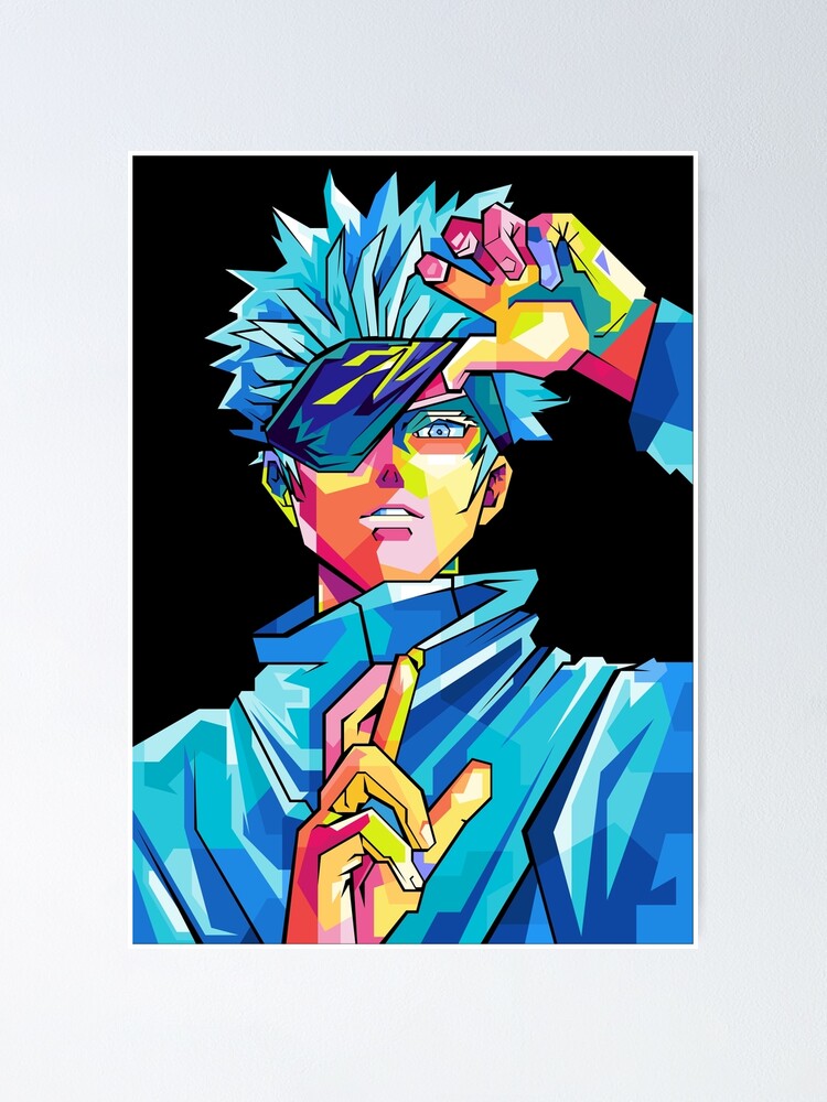 GHGG Epic Cool Anime Profile Canvas Art Poster and Wall Art