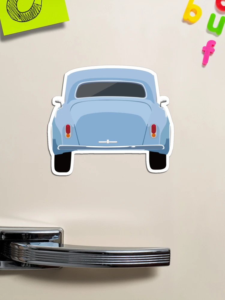 Classic Car Illustration: Keep Going. Magnet for Sale by luhihi