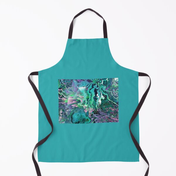 Item preview, IMAGE PRINT ONLY Marble Explosion Faux Marbled Texture Marbling Veins Abstract - Turquoise Blue Cyan Lilac designed and sold by Beachy.