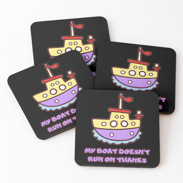 Item preview, My Boat Doesn't Run On Thanks Fun Gifts for Her or Him designed and sold by predoks.
