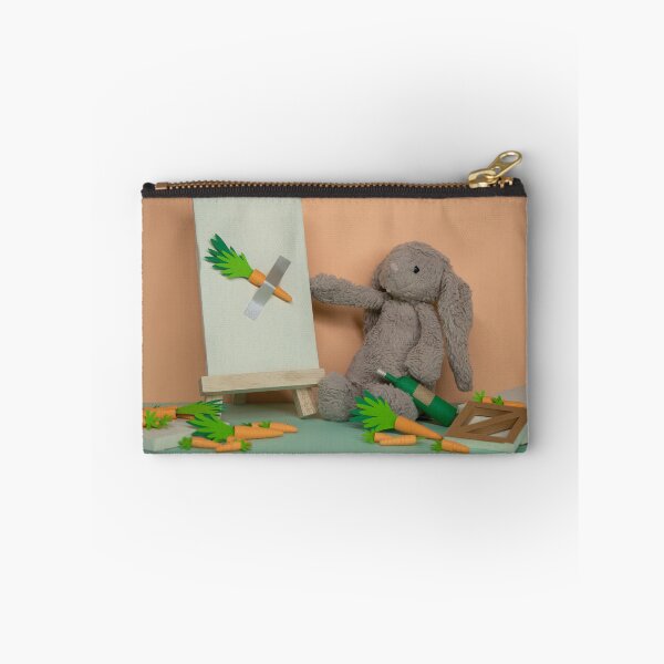 Item preview, Bunny showcasing his duct taped carrot conceptual art designed and sold by YingHui215.