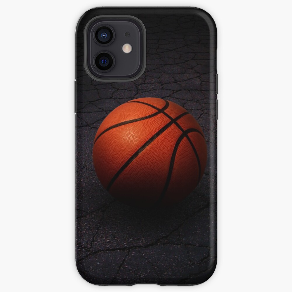 Coque iPhone « Basketball solitaire », par surreal77 Redbubble