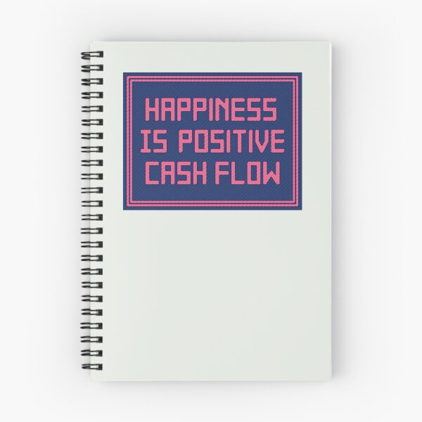 Item preview, Happiness is positive cash flow designed and sold by llleverage.
