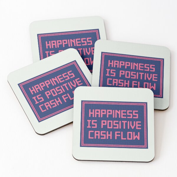 Item preview, Happiness is positive cash flow designed and sold by llleverage.