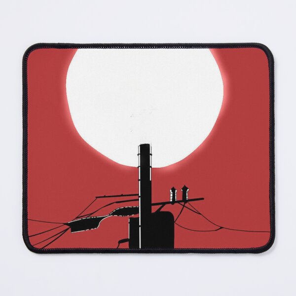 Item preview, The red ninja moon telephone pole designed and sold by Theblack Future.