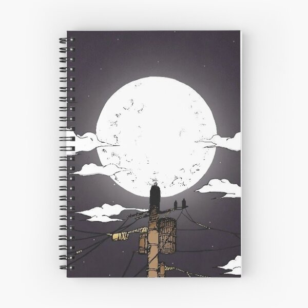 Item preview, The blue moon telephone pole  designed and sold by Theblack Future.