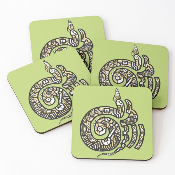 Item preview, abstract snake  designed and sold by Coyoyo.