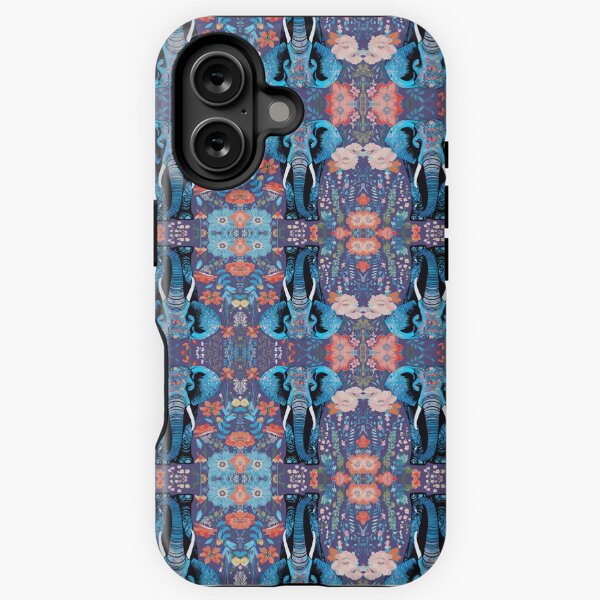 Item preview, Floral Elephant Pattern designed and sold by sutja.