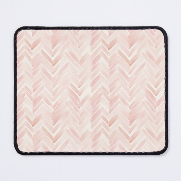 Item preview, Minimalist Boho Blush Chevron designed and sold by VintageFlorals.