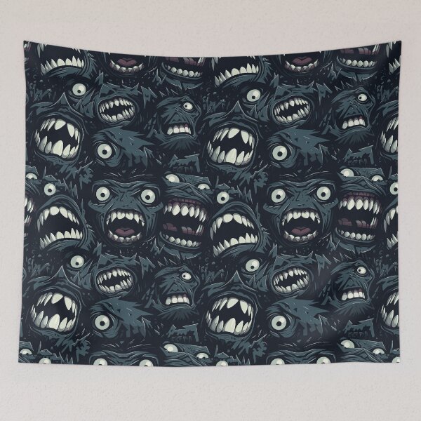 Item preview, Epic Face VS Creepy Face designed and sold by EffatDezign.
