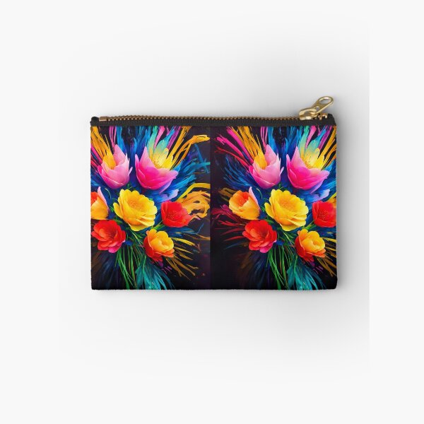 Item preview, Neon Rainbow Blooms designed and sold by redtrendy.