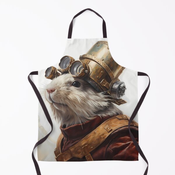 Item preview, Steampunk Guinea Pig Portrait designed and sold by SchorlCraft.