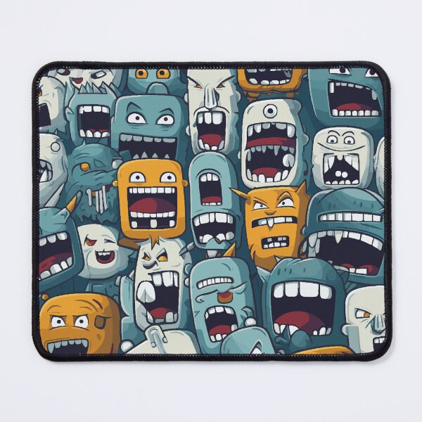 Item preview, Epic Face and Spooky Face designed and sold by EffatDezign.