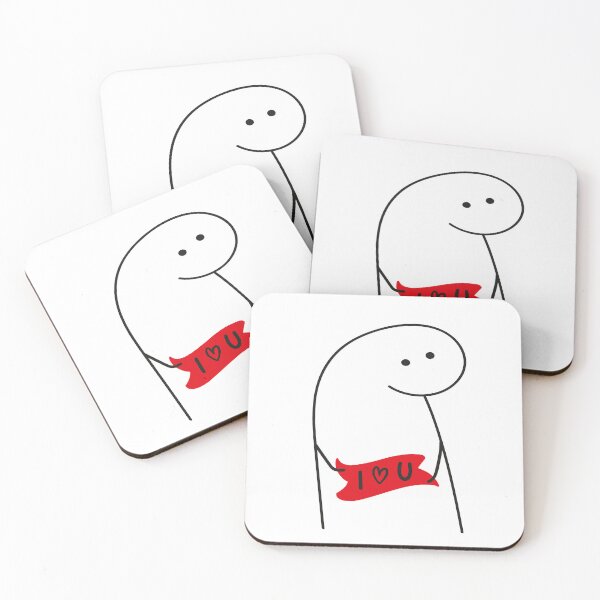Item preview, Enamorado Flork Meme In love Reaction designed and sold by ShopKate.