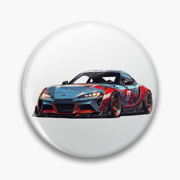 Item preview, Anime Toyota Supra (Mark 5, MKV) Sticker designed and sold by Martin-Designs.