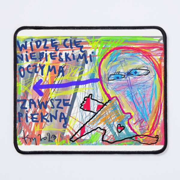 Item preview, WIDZĘ CIĘ NIEBIESKIMI OCZYMA ZAWSZE PIĘKNĄ designed and sold by tomasz jakub sysło.