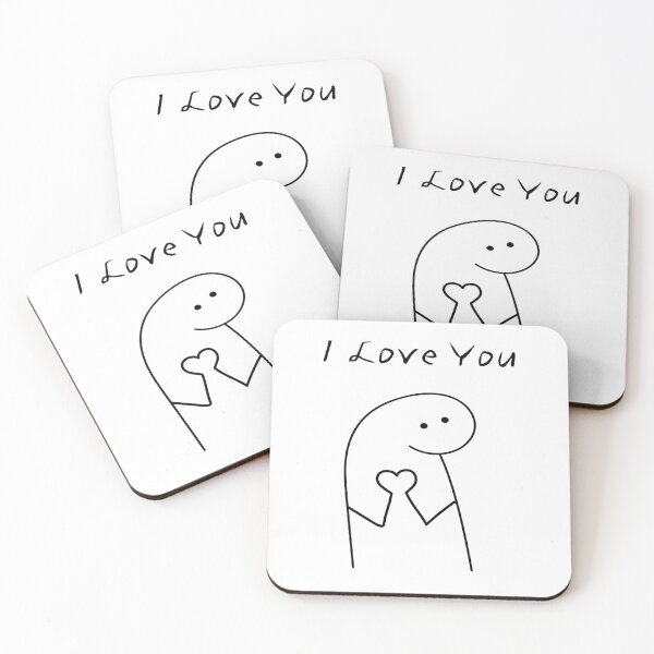 Item preview, I Love You Flork Meme Enamorado Reaction  designed and sold by ShopKate.