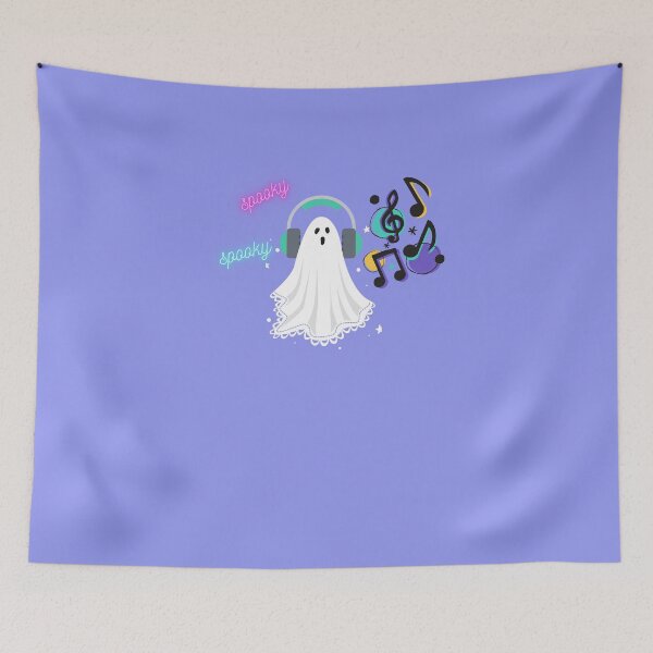 Item preview, Sack backpack boo listening to music designed and sold by JoselynAr.