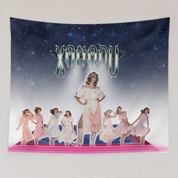 Aperçu de l'œuvre Xanadu - Magie - Muse - Olivia Newton-John Conçu par PopRetroDisco créée et vendue par popretrodisco.