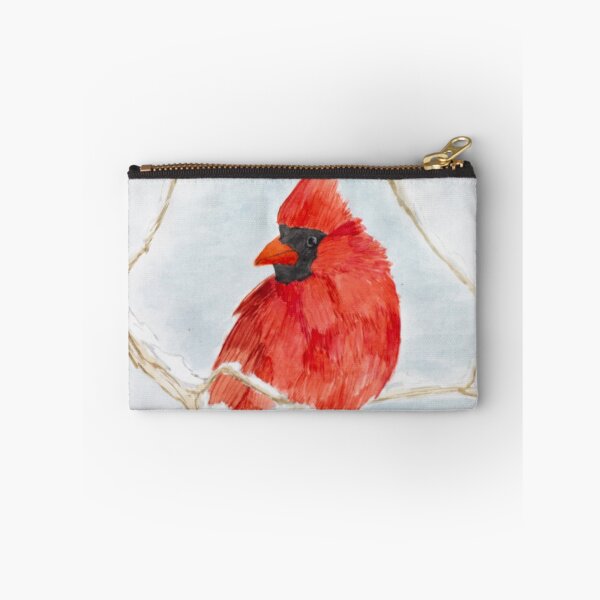 Item preview, Cardinal in Snow designed and sold by Cornflowersart.