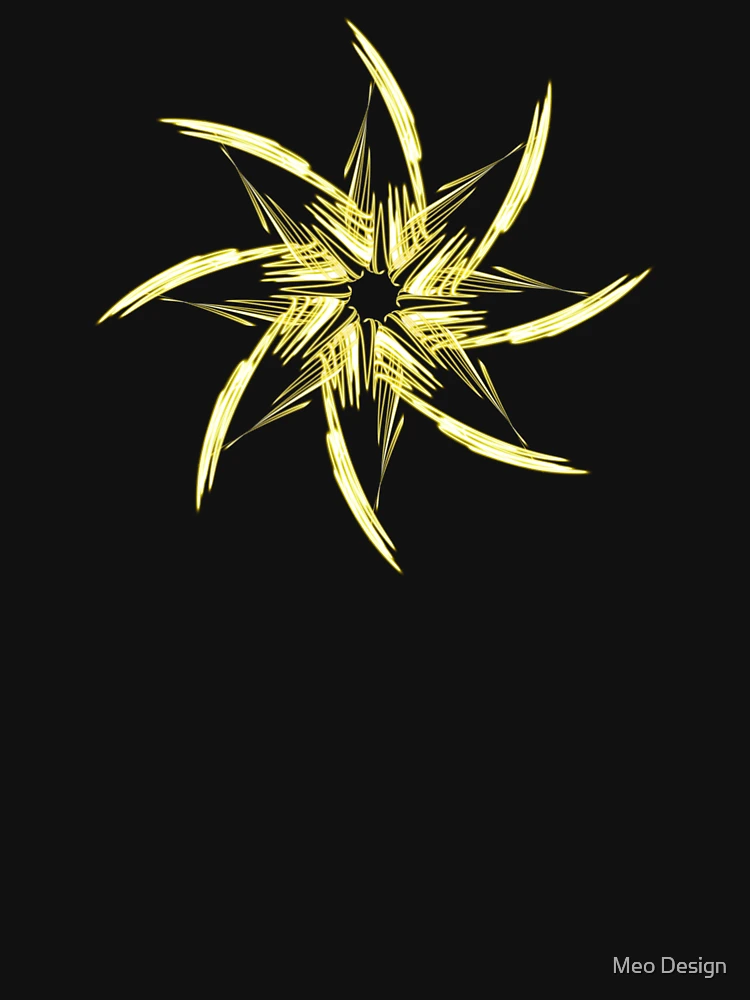 Thumbnail 6 of 6, Premium Oversized Sweatshirt, Yellow star designed and sold by Meo Design.