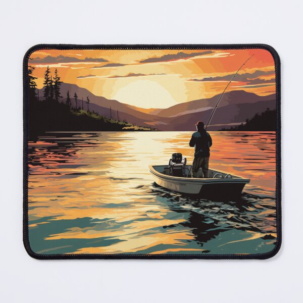 Item preview, A Pop Art Travel Print of Lake Champlain - Vermont - US  designed and sold by StudioRedKoala.