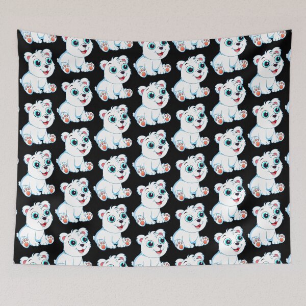 Item preview, baby polar bear designed and sold by ArtOffZig.