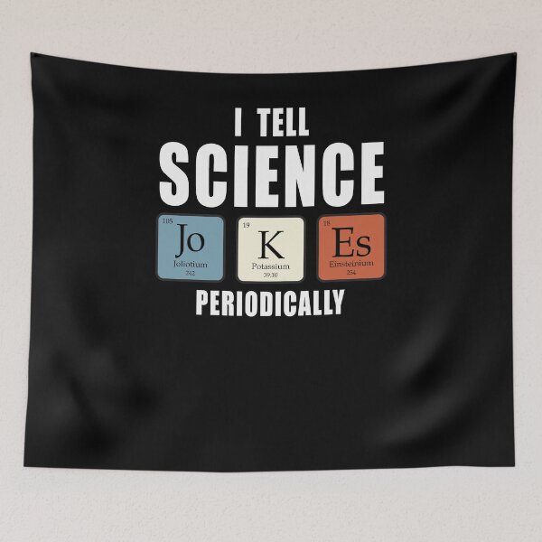 Item preview, I tell science jokes designed and sold by CarrieTDesigns.