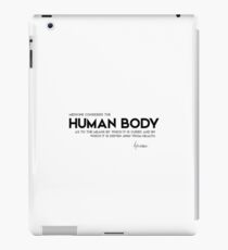 medicine, human body - avicenna iPad Case/Skin